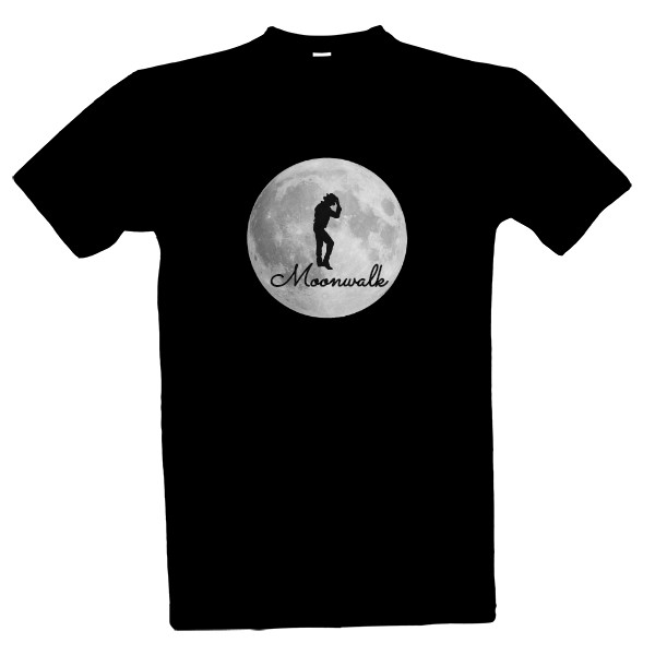 Tričko s potiskem Moonwalk 
