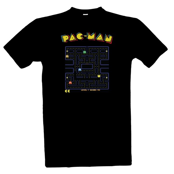 Tričko s potiskem Pac-Man
