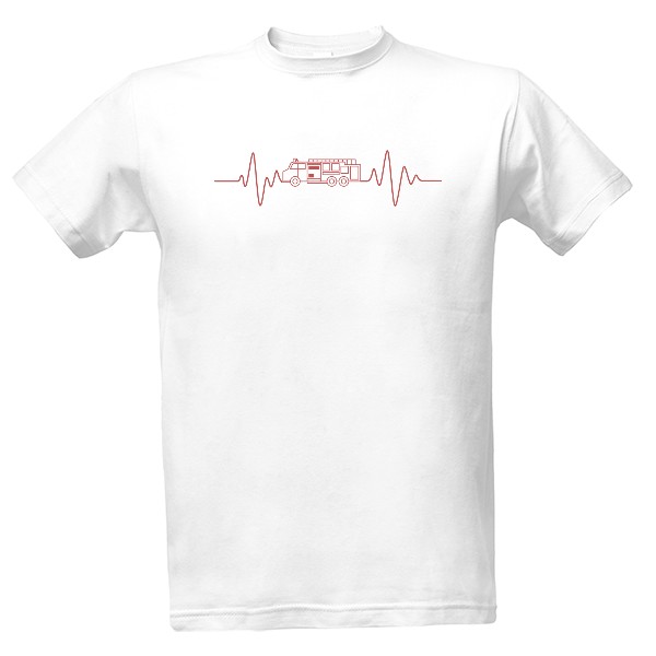 Tričko s potiskem Puls hasiči