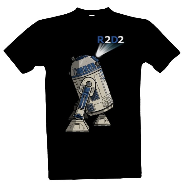 Tričko s potiskem R2D2