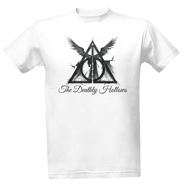 Tričko s potiskem Relikvie smrti