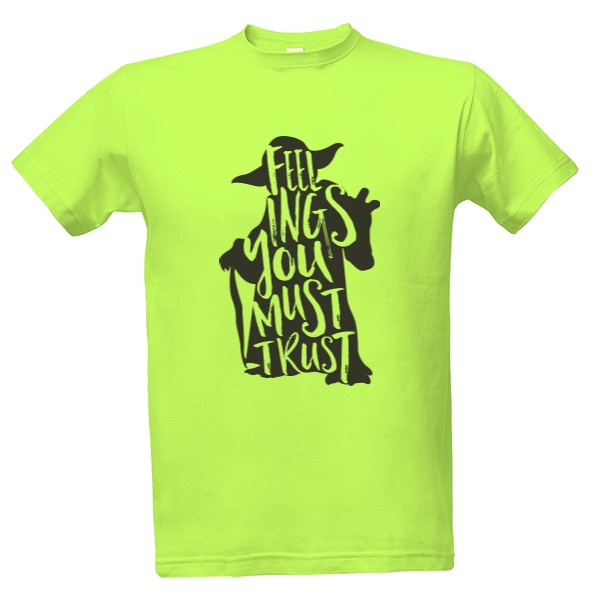 Tričko s potiskem Yoda